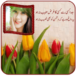 Urdu Sad Poetry Photo Frames आइकन
