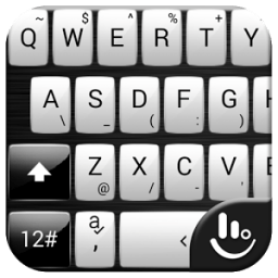 ikon Keyboard tema GlossWh