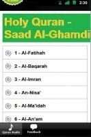 Holy Quran - Saad Al-Ghamdi 2 تصوير الشاشة