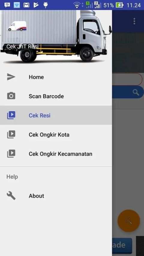 Cek J&t ( Jnt ) Resi Barcode screenshot 10