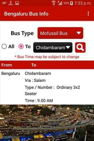 Bangalore Bus Info screenshot 4