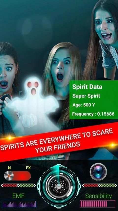 Ghost Camera Radar Prank 3 تصوير الشاشة