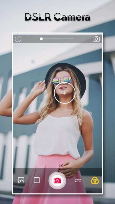 DSLR Camera : Blur Effect скриншот 4