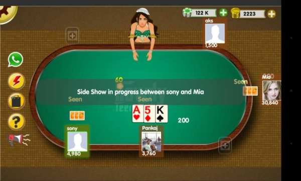 Teen Patti : Three Card Poker 5 تصوير الشاشة