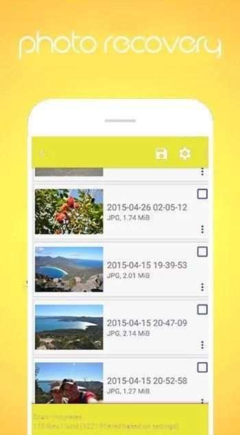 Recover Deleted Photos And Videos Android скриншот 1