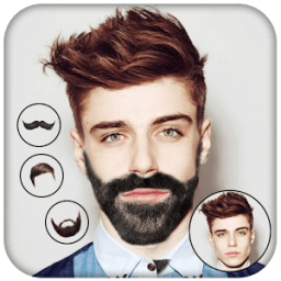 Man Photo Editor : Man Hair Style,Mustache,Suit आइकन