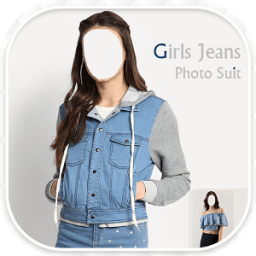 Girls Jeans Photo Suit Editor иконка