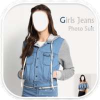 Girls Jeans Photo Suit Editor