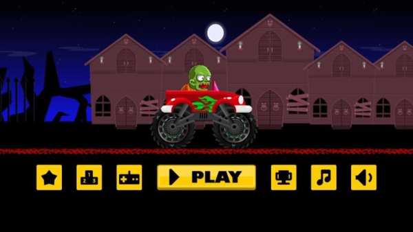 Zombie Racing Climb road hill screenshot 1