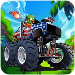 Zombie Racing Climb road hill иконка
