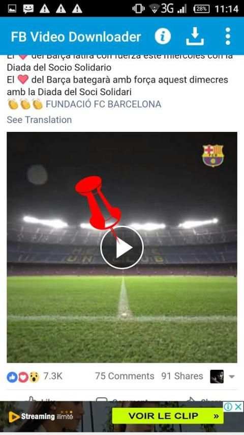 FB video download screenshot 2