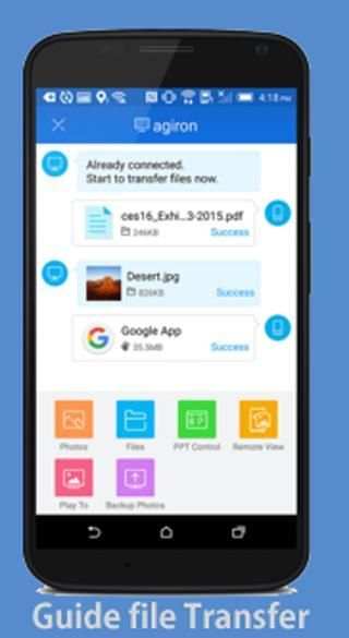 Guide SHAREit - File Transfer Tip 2 تصوير الشاشة