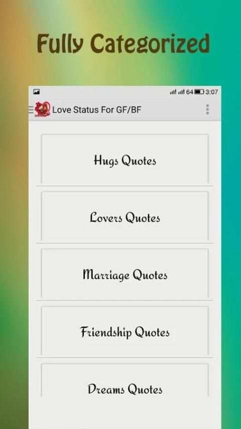 Love Status for GF/BF скриншот 5