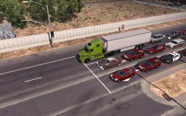 Truck Driver Real Traffic Mod screenshot 5