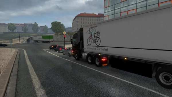 Truck Driver Real Traffic Mod screenshot 1