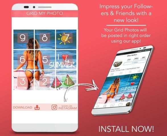 Grid Photos - Easy Split your Photos (2017) screenshot 2
