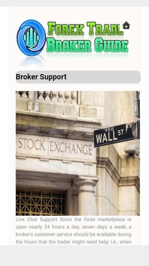 Forex Broker Guide screenshot 1