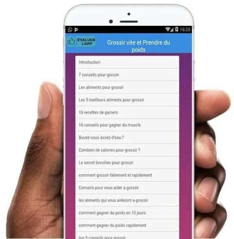 Grossir vite et Prendre du poids screenshot 3