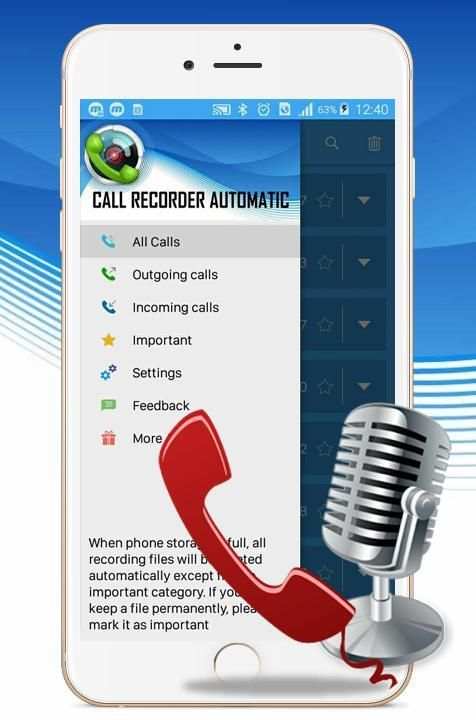 Call Recorder Automatic 2018 screenshot 6