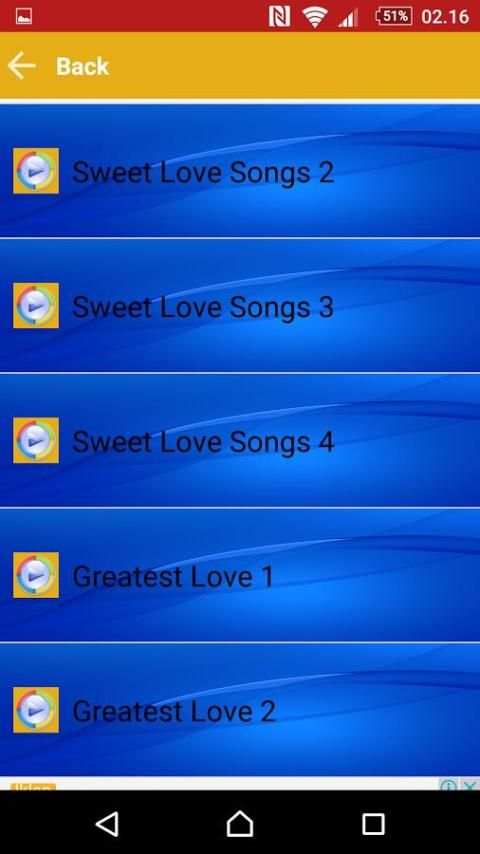 80s 90s love song screenshot 2