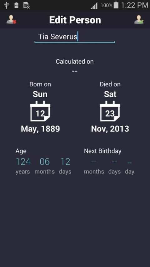 Age Calculator скриншот 3