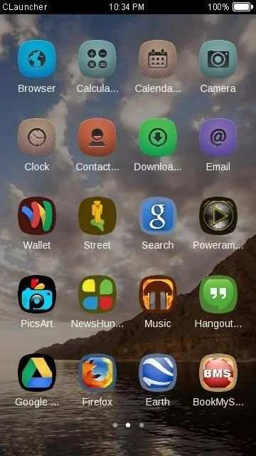 Sinal C Launcher Theme screenshot 2