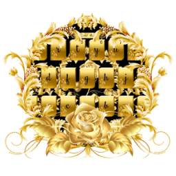 Gold Rose Keyboard 10001002
