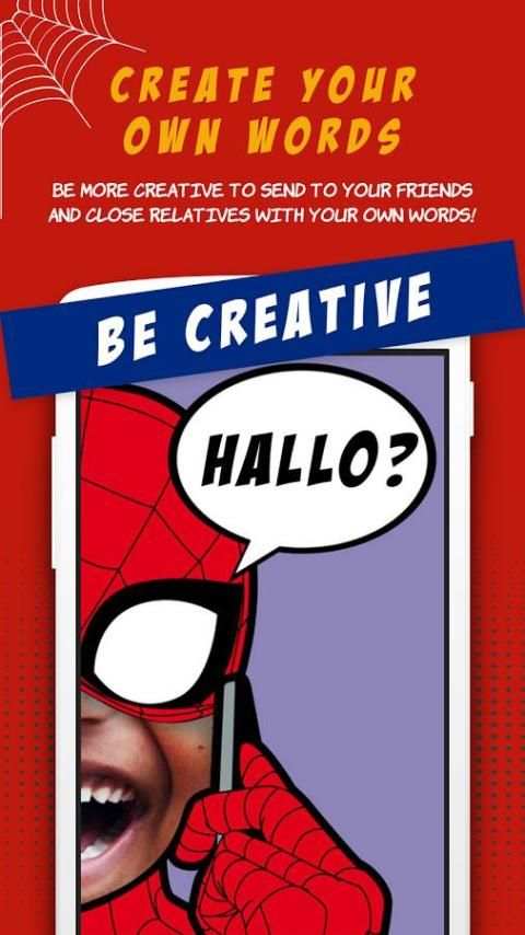 Spider Homecoming Photoframe : Potoya скриншот 5
