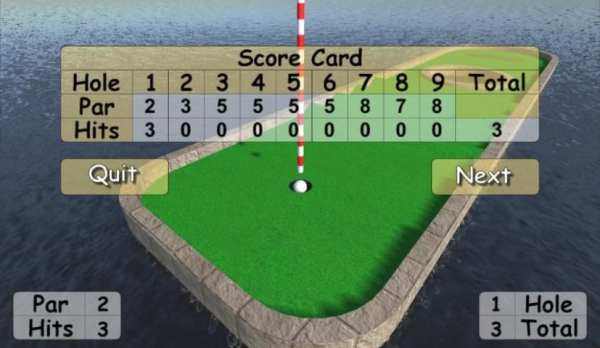 Mini Golf 2017 स्क्रीनशॉट 1
