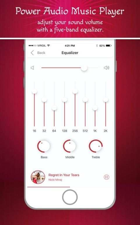 Power Audio Music Player 1 تصوير الشاشة