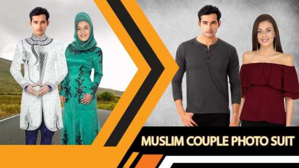 Muslim Couple Photo Suit Editor скриншот 2