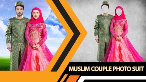 Muslim Couple Photo Suit Editor скриншот 3