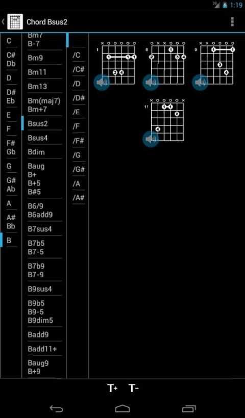Guitar Chords Free 2 تصوير الشاشة