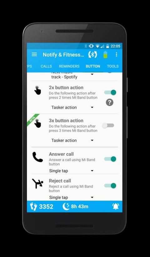 Notify & Fitness (Add-On) 1 تصوير الشاشة