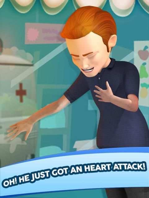 Heart Surgery Game - ER Emergency Doctor скриншот 5