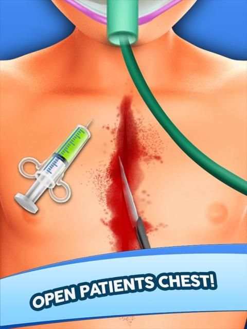 Heart Surgery Game - ER Emergency Doctor скриншот 8