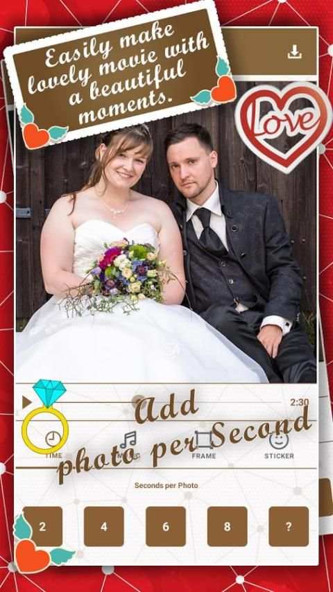Wedding Photo To Video Maker screenshot 4