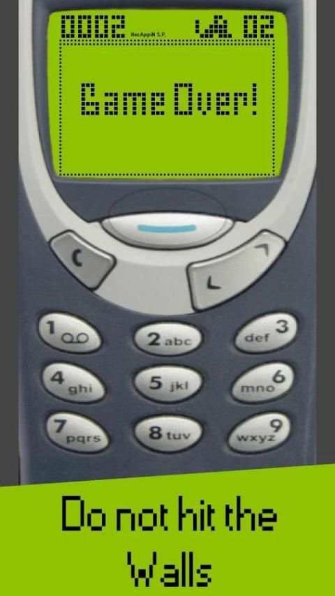 Snake Game Nokia screenshot 1