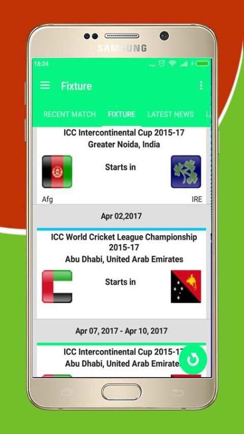 Live Cricket Scores screenshot 2