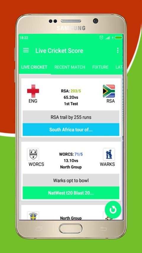 Live Cricket Scores screenshot 3