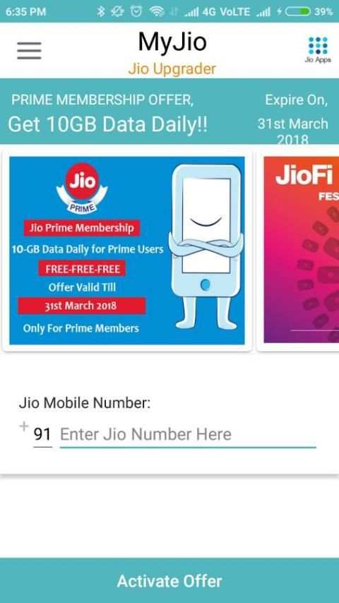 Upgrade Jio screenshot 3