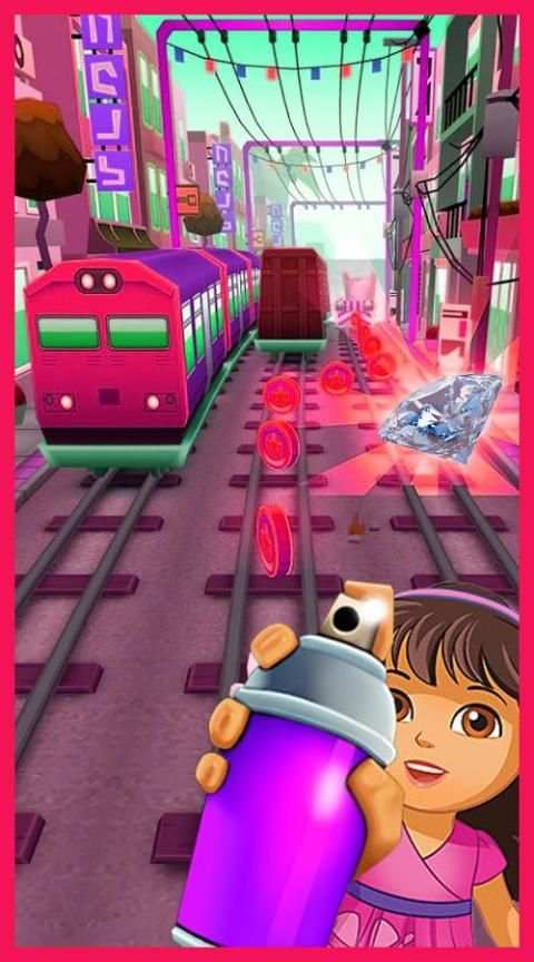 Subwaay doora run स्क्रीनशॉट 1