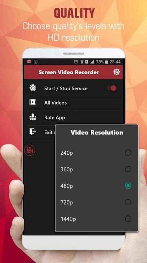 Screen Video Recorder, REC Video Free 3 تصوير الشاشة