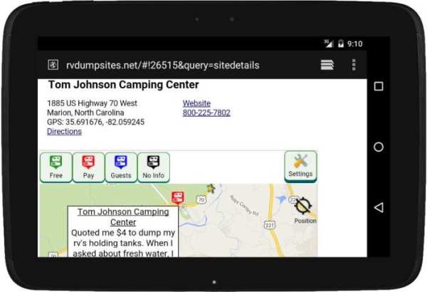 RV Dump Sites 7 تصوير الشاشة