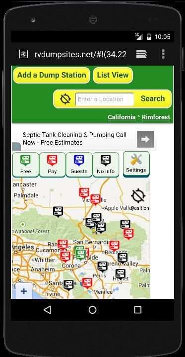 RV Dump Sites 11 تصوير الشاشة