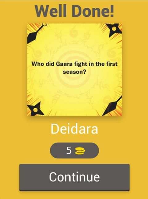 Ninja Trivia: Naruto screenshot 6