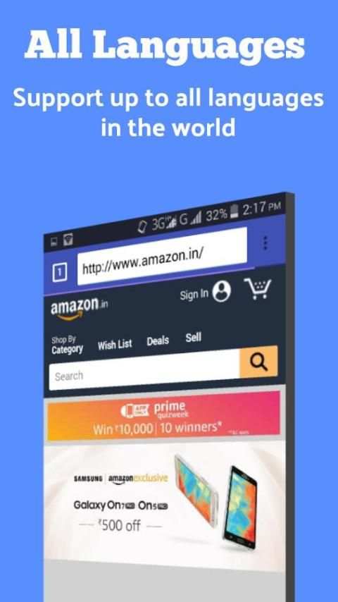 Fly Browser Mini स्क्रीनशॉट 2