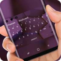 Purple Keyboard for Huawei on 9Apps