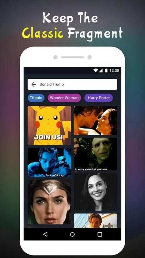 Free Funny GIFs maker&store-Comic/Idol GIF store screenshot 2