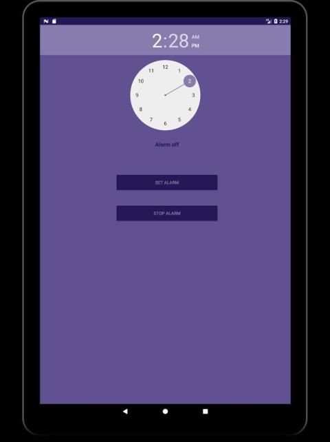 Simple Alarm screenshot 2